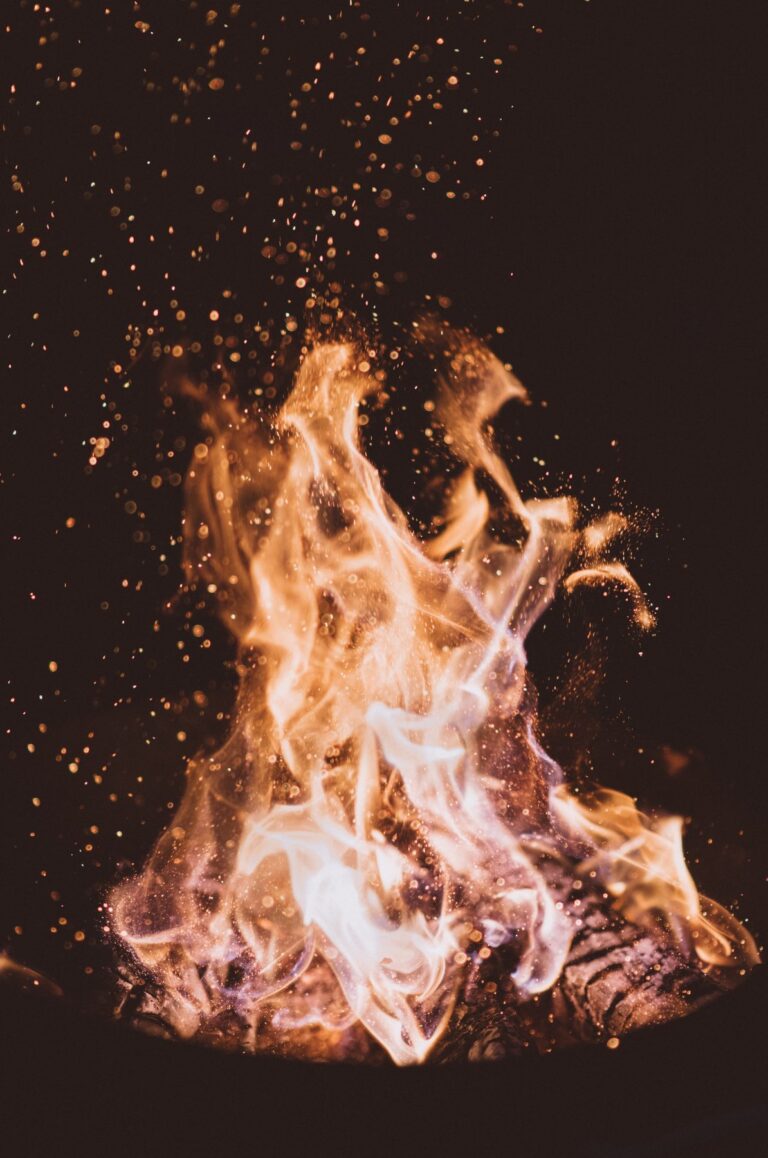 photo of a fire