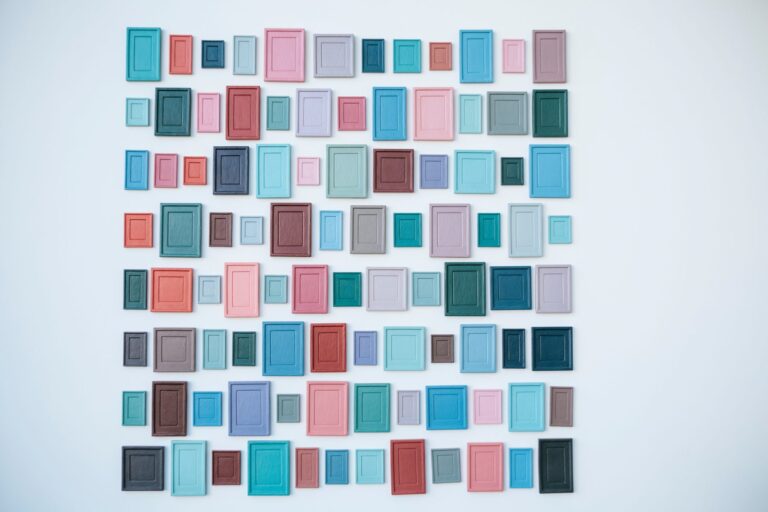 colorful rectangles of various sizes