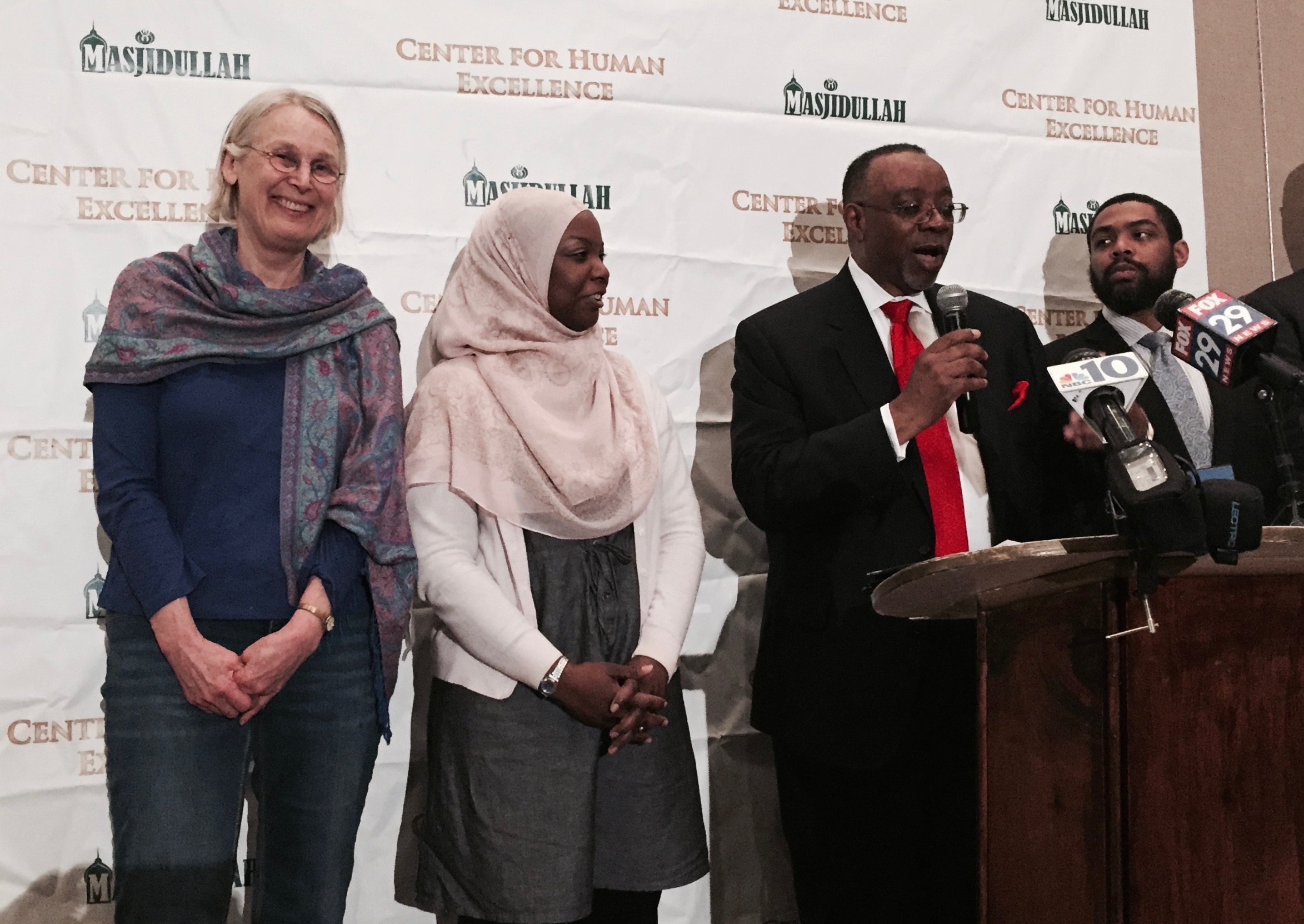 Rabbi Fuchs Kramer and colleagues at Center for Human Excellence